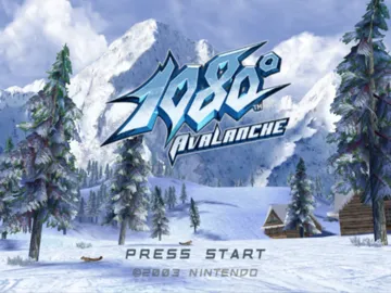 1080 Avalanche screen shot title